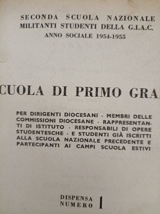 Scuola di primo grado G.I.A.C.