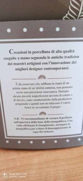 Diffusore profumi ambiente  mongolfiera