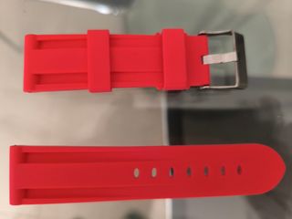 Correa reloj silicona roja 24mm