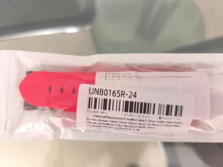 Correa reloj silicona roja 24mm