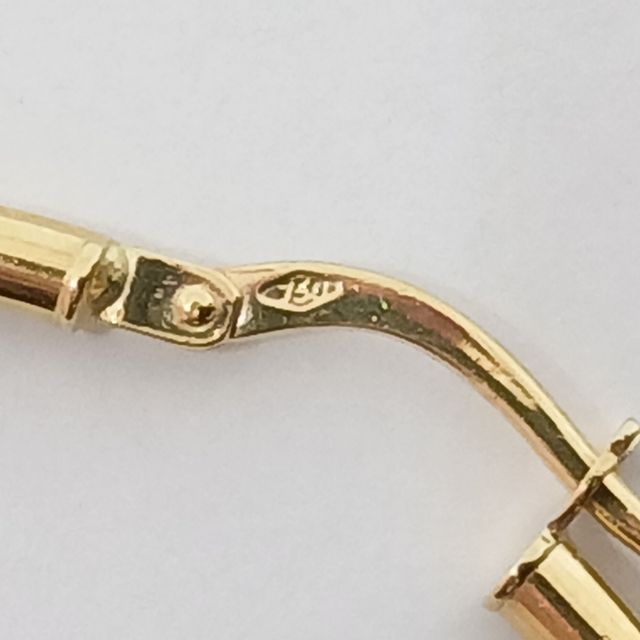 Pendientes Oro 18k Aro Grande Fino