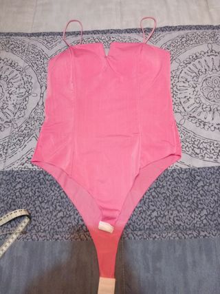 Body rosa mujer
