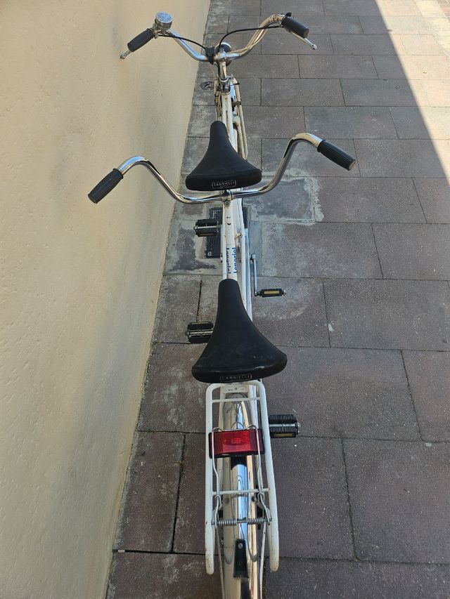 Bicicleta Tandem Gold-Rad Vintage con tres marchas