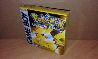 Caja de Pokémon Amarillo - Game Boy