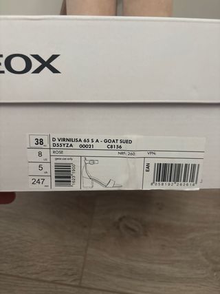 Sandalias Geox beige mujer