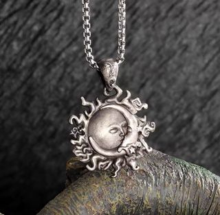 Collar Sol y Luna 