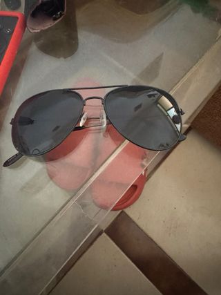 Gafas sol aviator negras