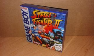 Caja de Street Fighter II - Game Boy
