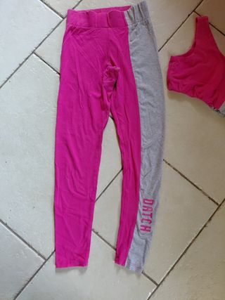 Completo sportivo Datch XS rosa-grigio