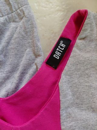 Completo sportivo Datch XS rosa-grigio