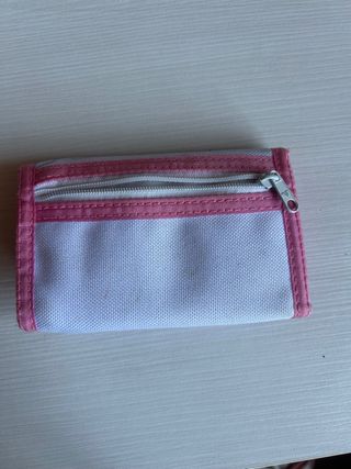 Cartera Roxy - Rosa y Blanca