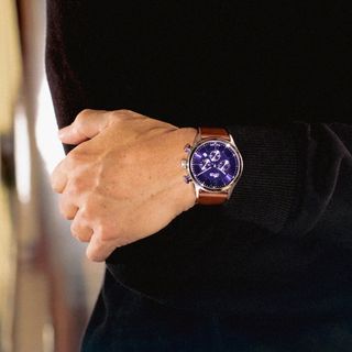 Reloj Lotus 18689.1 marrón y azul