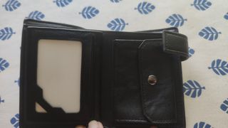 Cartera hombre negra