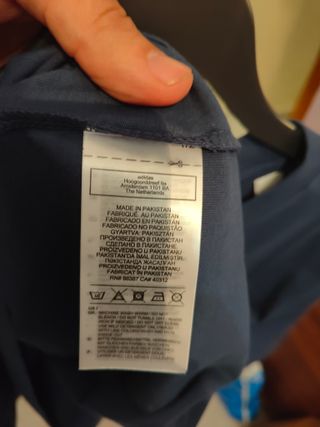 Camiseta Adidas azul talla S