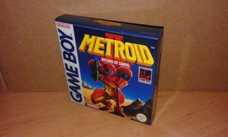 Caja de Metroid II Return of Samus - Game Boy