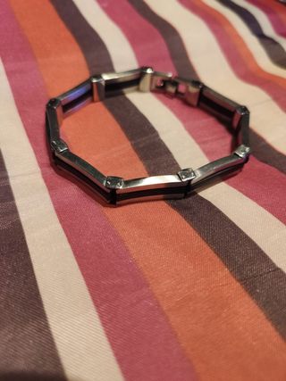 Pulsera Hombre - Acero Negro
