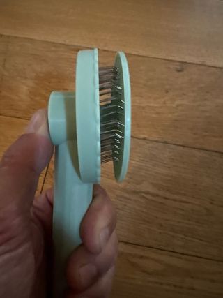 Spazzola autopulente animali