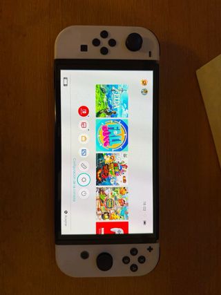 Nintendo Switch OLED blanca - Impecable
