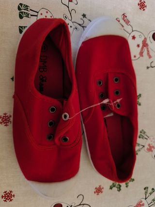 Urgente Mudanza  Bambas rojas DMB Shoes niño/niña