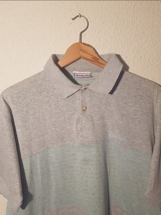 Polo Reebok Vintage talla L Bordado