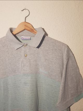 Polo Reebok Vintage talla L Bordado