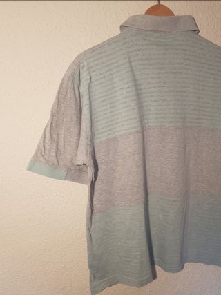 Polo Reebok Vintage talla L Bordado