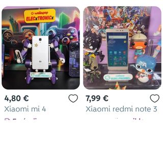 Xiaomi Mi 4 y  redmi note 3