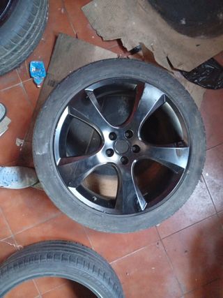 Llantas Opel 20" 4 unidades+2 neumáticos 
