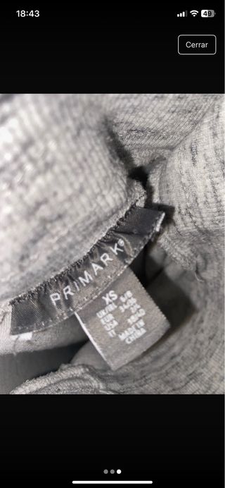 Pantalones chándal grises