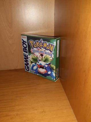 Caja de Pokémon Verde - Game Boy