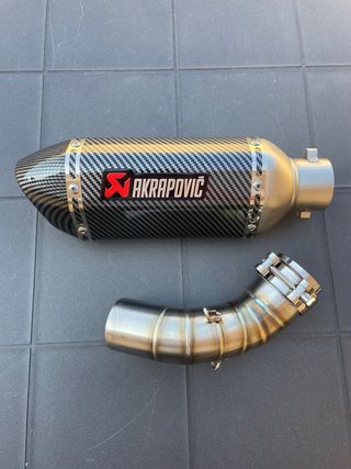 Escape Akrapovic Kawasaki Z900 2017-2018