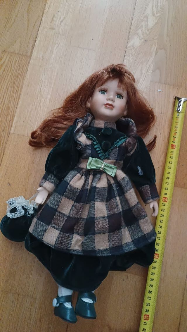 Lote 12 Muñecas porcelana 30-55cm