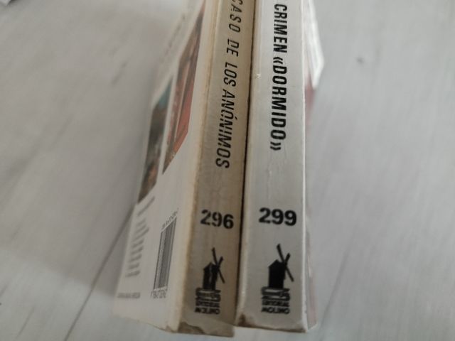 El caso de los anónimos 296 Un crimen dormido ,299