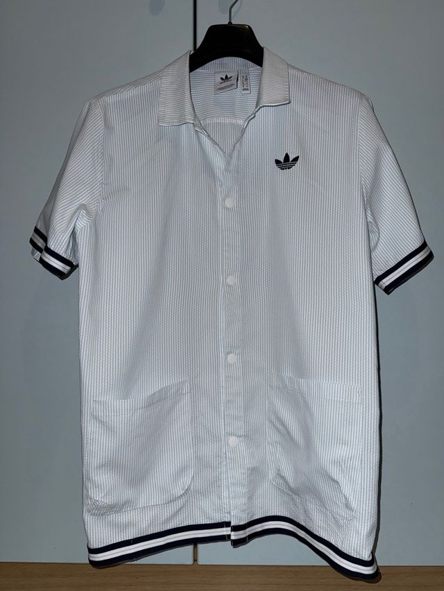 Camicia Adidas Originals a righe - M