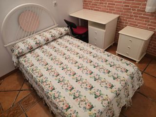 Conjunto dormitorio juvenil blanco