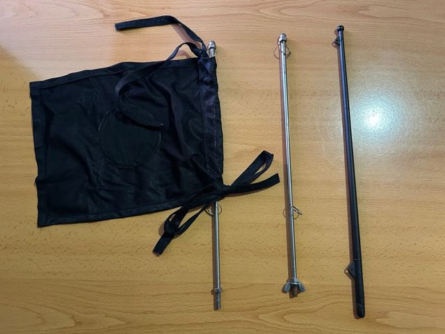 Soporte Asta Mastil moto coche barco 3 piezas