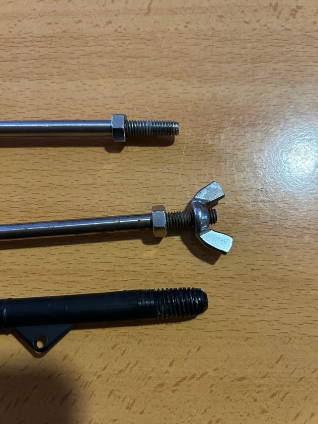 Soporte Asta Mastil moto coche barco 3 piezas