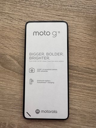 Motorola Moto G15 – 4GB-128 GB - Gravity Grey