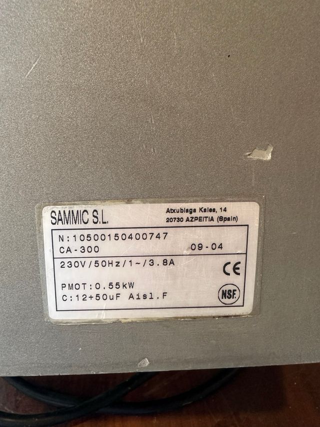 Cortaverduras Sammic CA-300