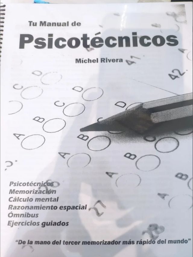 Psicotécnicos: Tu Manual - Rivera