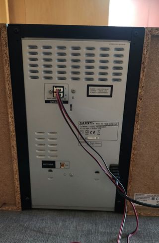 Minicadena Sony MHC-EC619iP negra 120W