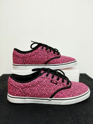 Zapatillas Vans leopardo rosa