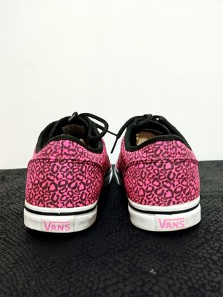 Zapatillas Vans leopardo rosa