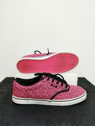 Zapatillas Vans leopardo rosa