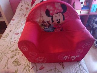 Sofa Minnie Mouse infantil
