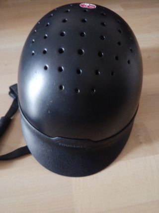 Casco hípica negro talla L (58-61) Decathlon