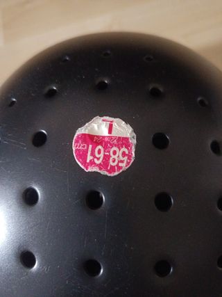 Casco hípica negro talla L (58-61) Decathlon