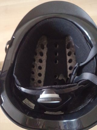 Casco hípica negro talla L (58-61) Decathlon