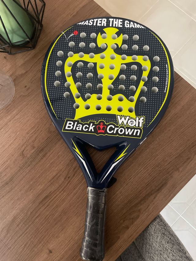 Pala pádel Black Crown Wolf