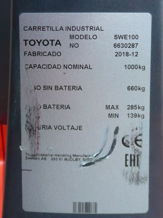 Apilador BT seminuevo